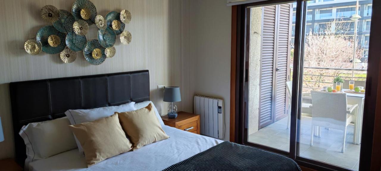 Acogedor Apartamento Con Terraza En Portonovo Zewnętrze zdjęcie