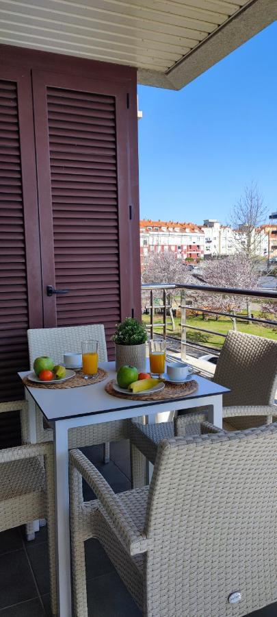 Acogedor Apartamento Con Terraza En Portonovo Zewnętrze zdjęcie